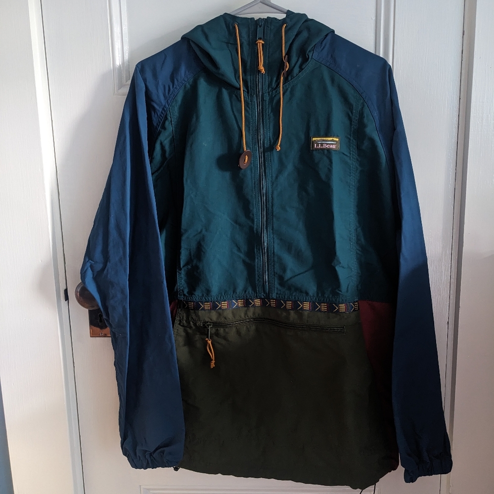 LL Bean Mountain Classic Anorak (medium tall)